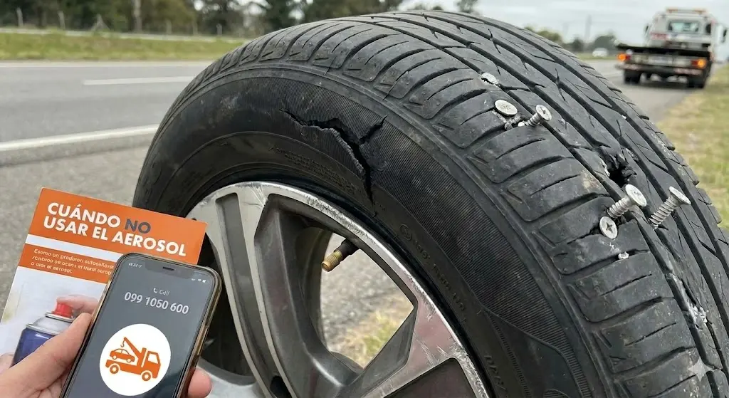 Llanta de seguridad del vehículo