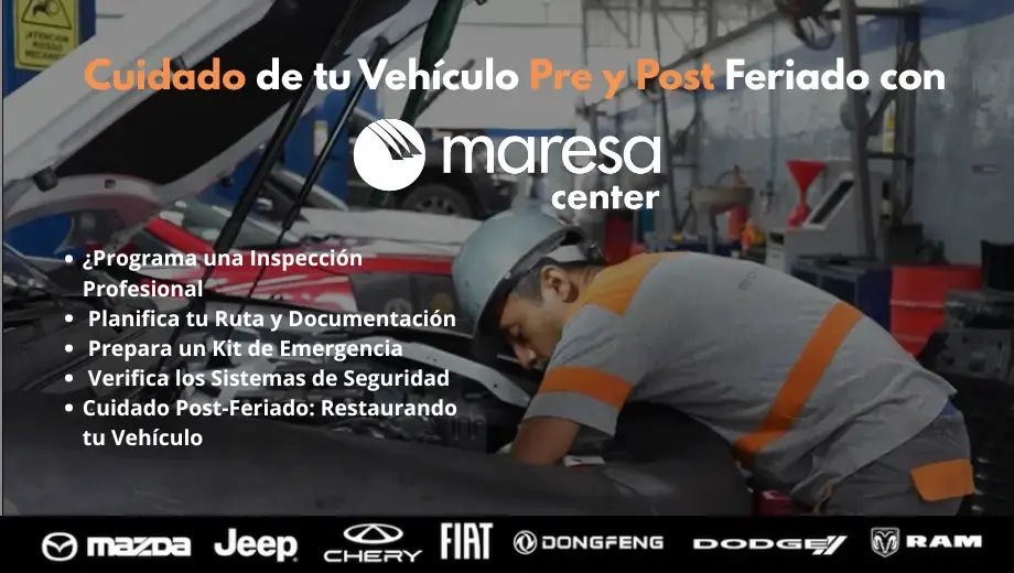 Cuidado de tu vehículo antes y después del feriado